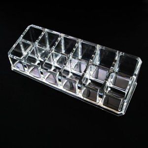 ASOS Clear Acrylic Cosmetic Organizer 12 Lipstick Holder